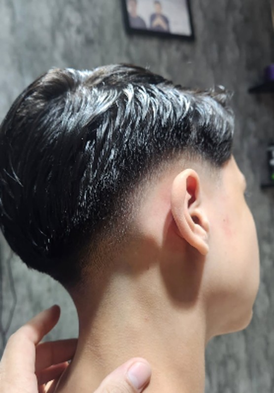 Corte masculino realizado na Barber Shop Shalom
