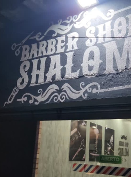 Entrada da Barber Shop Shalom